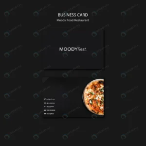 business card template moody food restaurant crc61e96fd9 size12.77mb - title:Home - اورچین فایل - format: - sku: - keywords: p_id:18