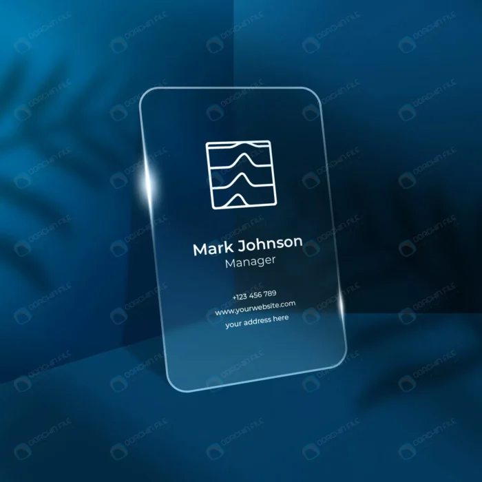 business card transparant effect style blur backg crc752948c1 size19.72mb - title:موکاپ کارت ویزیت شیشه ای - اورچین فایل - format:PSD - فتوشاپ - sku:crc752948c1 - keywords:موکاپ کارت ویزیت شیشه ای p_id:46208