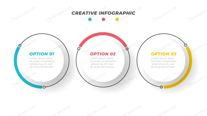 business concept with 3 steps options circles lin crc9cb20a97 size1.67mb - title:وکتور اینفوگرافیک 3 مرحله ای - اورچین فایل - format:EPS - وکتور - sku:crc9cb20a97 - keywords: p_id:98851