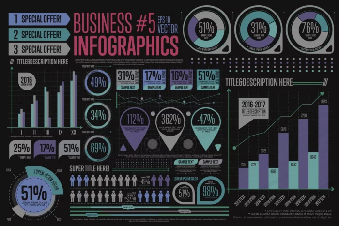 business infographic element collection 2 crc6ef3bd9a size4.95mb - title:وکتور المان های اینفوگرافیک - اورچین فایل - format:EPS - وکتور - sku:crc6ef3bd9a - keywords: p_id:98865