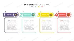 business infographics template timeline with 4 st crc27e87e57 size1.55mb - title:Home - اورچین فایل - format: - sku: - keywords: p_id:18