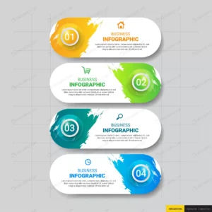 business infographics template with four steps 2 crc4a124a68 size7.87mb - title:Home - اورچین فایل - format: - sku: - keywords: p_id:18