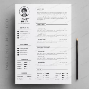 business resume with gray details white backgroun crcc8372adf size4.19mb - title:Home - اورچین فایل - format: - sku: - keywords: p_id:18