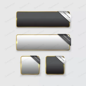 button set web glossy black gold crcd25d05e8 size2.68mb - title:Home - اورچین فایل - format: - sku: - keywords: p_id:18