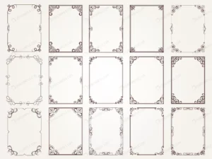 calligraphic frames borders corners ornate frames crc06487a64 size4.46mb - title:Home - اورچین فایل - format: - sku: - keywords: p_id:18