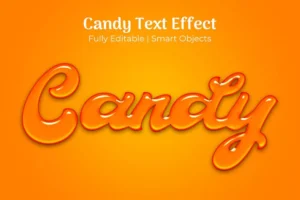 candy text effect - title:Home - اورچین فایل - format: - sku: - keywords: p_id:18