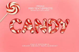 candy text effect mockup 1 - title:Home - اورچین فایل - format: - sku: - keywords: p_id:18