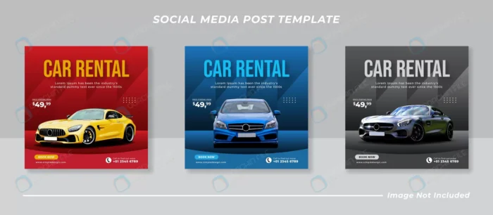 car rental promotion social media instagram post crc877f1cdb size2.65mb - title:قالب پست اینستاگرام تبلیغی با تم گرادینت - اورچین فایل - format:EPS - وکتور - sku:crc877f1cdb - keywords: p_id:42313