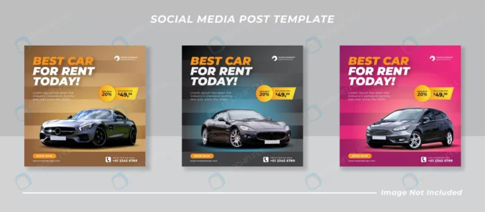 car rental promotion social media instagram post crce2577a4e size3.3mb - title:پست اینستاگرام برای تبلیغ و فروش با تخفیف - اورچین فایل - format:EPS - وکتور - sku:crce2577a4e - keywords: p_id:42315