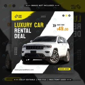 car rental social media promotion square banner t crc09c13884 size2.13mb - title:Home - اورچین فایل - format: - sku: - keywords: p_id:18