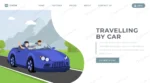 car traveling landing page vector template crc2151e156 size2.20mb - title:Home Main - اورچین فایل - format: - sku: - keywords: p_id:18