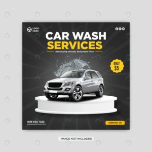 car wash social media post design instagram banne crc9ef79adb size2.95mb - title:Home - اورچین فایل - format: - sku: - keywords: p_id:18