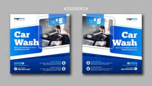 car wash social media post template crc5ff7529e size3.06mb - title:Home - اورچین فایل - format: - sku: - keywords: p_id:18