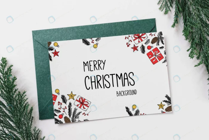card envelope mockup with christmas concept crc7b8a3d0d size107.77mb - title:موکاپ کارت تبریک کریسمس - اورچین فایل - format:PSD - فتوشاپ - sku:crc7b8a3d0d - keywords: p_id:78019
