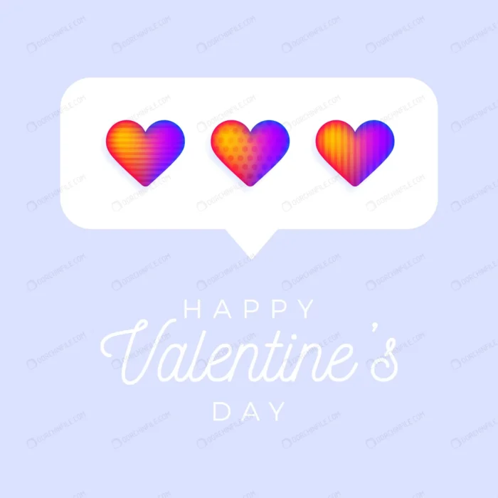 card flyer valentine rainbow heart like counter c crc3942e13b size1.65mb - title:وکتور حباب گفتگو با قلب - اورچین فایل - format:EPS - وکتور - sku:crc3942e13b - keywords: p_id:100109