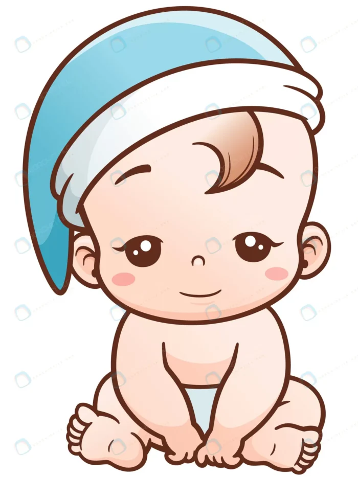 cartoon baby sleepy crc7cb6f225 size1.24mb - title:کاراکتر نوزاد پسر با کلاه آبی - اورچین فایل - format:EPS - وکتور - sku:crc7cb6f225 - keywords: p_id:77491