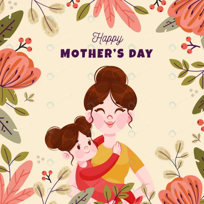 cartoon mother s day illustration 4 crc71d25d48 size1.45mb - title:وکتور تبریک روز مادر - اورچین فایل - format:EPS - وکتور - sku:crc71d25d48 - keywords: p_id:84601