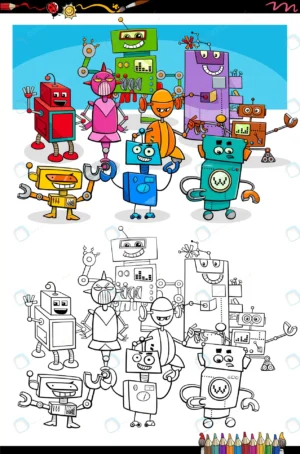 cartoon robots fantasy characters coloring book p crc5746c0fc size5.26mb - title:Home - اورچین فایل - format: - sku: - keywords: p_id:18