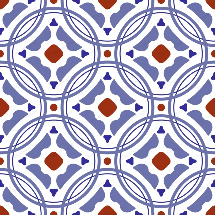 ceramic tile pattern vintage tiled with colorful crcddbf14e5 size4.30mb - title:پترن طرح ظروف چینی - اورچین فایل - format:EPS - وکتور - sku:crcddbf14e5 - keywords: p_id:101149