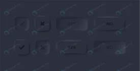 checkmark icons buttons black neumorphism approve crc1fccde18 size1.69mb 1 - title:Home Main - اورچین فایل - format: - sku: - keywords: p_id:18