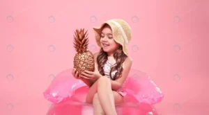 cheerful summer girl with pineapple colored backg crca555f5d8 size4.46mb 5472x3035 - title:Home - اورچین فایل - format: - sku: - keywords: p_id:18