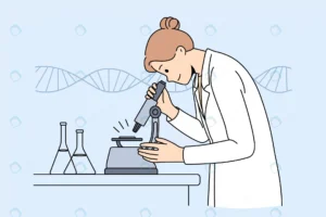 chemistry science research concept smiling woman crc357451aa size1.64mb - title:Home - اورچین فایل - format: - sku: - keywords: p_id:18