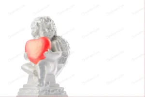 cherub statue isolated white surface angel holds crcbc36424e size4.37mb 6396x4264 - title:Home - اورچین فایل - format: - sku: - keywords: p_id:18