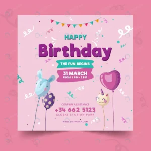 childrens birthday card template crcb4944344 size3.86mb - title:Home - اورچین فایل - format: - sku: - keywords: p_id:18