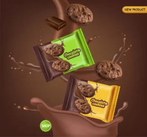 chocolate cookies realistic mock up delicious des crc8bd926af size13.29mb - title:Home - اورچین فایل - format: - sku: - keywords: p_id:18