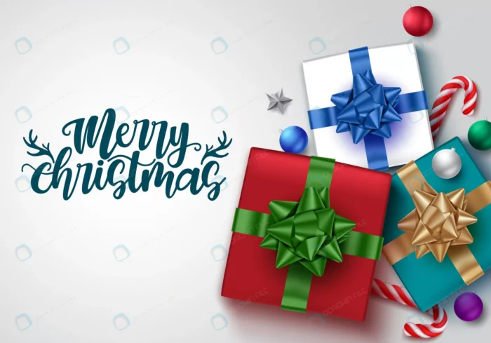 christmas gifts vector banner template merry chri crc4fe334b1 size7.35mb - title:وکتور جعبه هدیه از نمای تاپ - اورچین فایل - format:EPS - وکتور - sku:crc4fe334b1 - keywords: p_id:86725