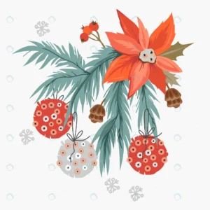 christmas plants flowers decorative design element rnd768 frp31525171 - title:Home - اورچین فایل - format: - sku: - keywords: p_id:18