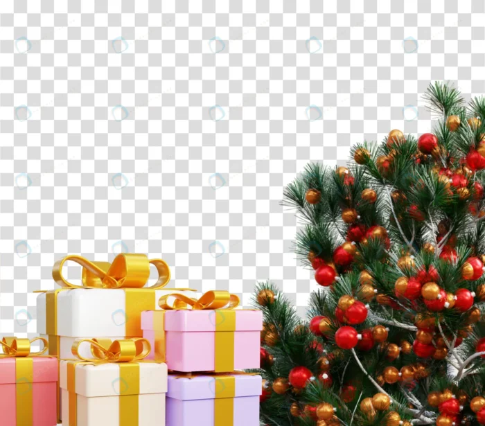 christmas tree decorations with lights gift box.j crc3bd2ecc5 size15.6mb 1 - title:کادوهای روبان شده کریسمس - اورچین فایل - format:PSD - فتوشاپ - sku:crc3bd2ecc5 - keywords: p_id:45069