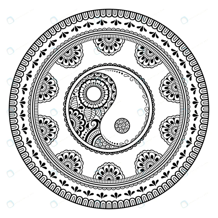 circular pattern form mandala henna mehndi tattoo crc08aecfaa size4.33mb - title:وکتور طرح ماندالا - اورچین فایل - format:EPS - وکتور - sku:crc08aecfaa - keywords: p_id:33752