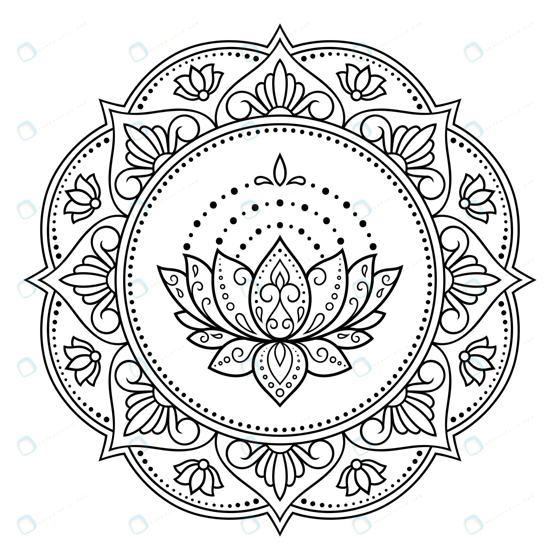 circular pattern form mandala with lotus flower h crc413c59d1 size2.86mb - title:Home Main - اورچین فایل - format: - sku: - keywords: p_id:18