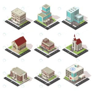 city buildings roads isometric icons set crcccf88208 size5.82mb - title:Home - اورچین فایل - format: - sku: - keywords: p_id:18