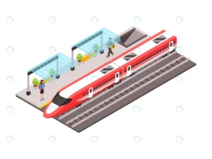 city public transport isometric illustration with crc83b0ab87 size2.06mb - title:Home - اورچین فایل - format: - sku: - keywords: p_id:18