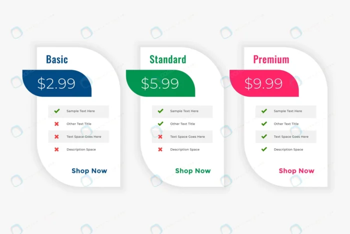 cleam business price table plans web template crc37d0ca94 size0.77mb - title:قالب جدول قیمت گذاری - اورچین فایل - format:EPS - وکتور - sku:crc37d0ca94 - keywords: p_id:89917