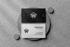 clean black white business card mockup rnd588 frp12481762 - title:Home - اورچین فایل - format: - sku: - keywords: p_id:18