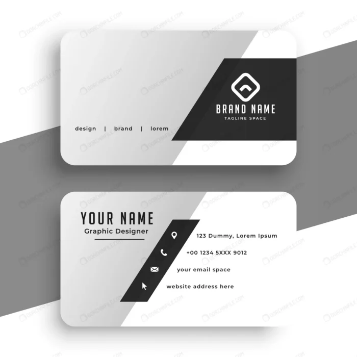 clean minimal grey business card template crc7f03b31f size0.57mb - title:کارت ویزیت به رنگ سفید و خاکستری - اورچین فایل - format:EPS - وکتور - sku:crc7f03b31f - keywords: p_id:93527