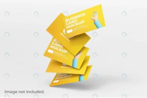 clean modern business cards falling group mockup rnd615 frp13981446 - title:Home - اورچین فایل - format: - sku: - keywords: p_id:18