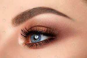 close up blue woman eye with beautiful brown with crcd91f0401 size14.59mb 5472x3648 - title:Home - اورچین فایل - format: - sku: - keywords: p_id:18