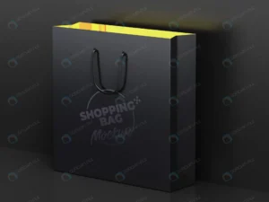 close up on dark shopping bag mockup design crcf8767042 size25.79mb - title:Home - اورچین فایل - format: - sku: - keywords: p_id:18