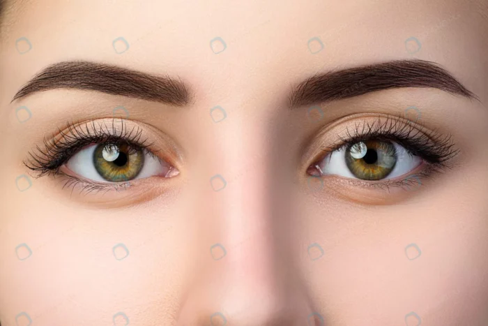close up view beautiful brown female eyes perfect crc59537593 size10.13mb 4350x2900 1 - title:عکس کلوزآپ چشم عسلی - اورچین فایل - format:JPG - استوک - sku:crc59537593 - keywords: p_id:50419