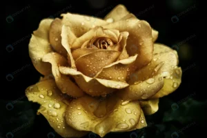 closeup shot yellow rose covered with dewdrops crcf830d299 size8.83mb 6016x4016 - title:Home - اورچین فایل - format: - sku: - keywords: p_id:18