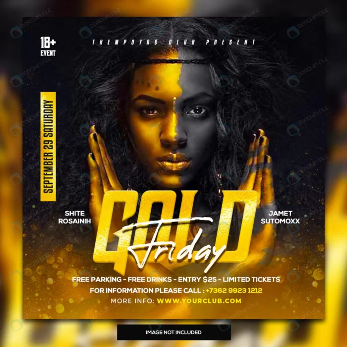 club dj party flyer social media post web banner rnd391 frp14475493 - title:قالب پست اینستاگرام ویژه پارتی و مهمانی - اورچین فایل - format:PSD - فتوشاپ - sku:frp14475493 - keywords: p_id:66871