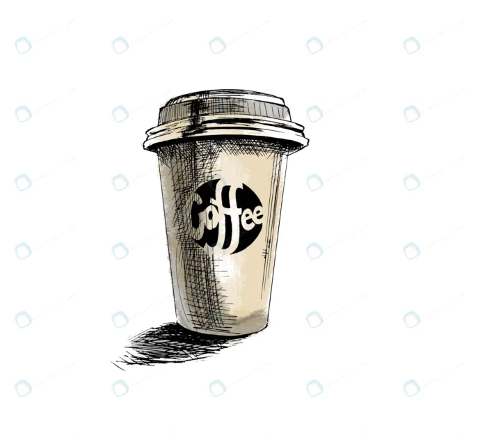 coffee cup sketch vector background crc6c795321 size5.59mb - title:وکتور نقاشی لیوان قهوه - اورچین فایل - format:EPS - وکتور - sku:crc6c795321 - keywords: p_id:87247