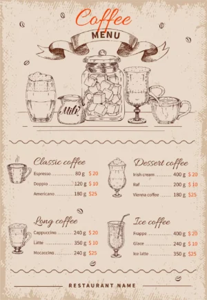 coffee hand drawn restaurant menu crc3bbaeb26 size8.00mb - title:Home - اورچین فایل - format: - sku: - keywords: p_id:18