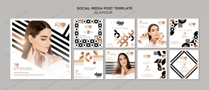 collection messages instagram glamour moderne crc2f9469f9 size55.54mb - title:مجموعه قالب پست اینستاگرام - اورچین فایل - format:PSD - فتوشاپ - sku:crc2f9469f9 - keywords: p_id:91453