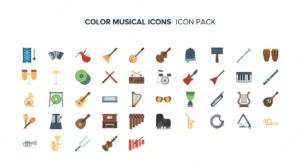 color musical icons rnd742 frp26036268 - title:Home - اورچین فایل - format: - sku: - keywords: p_id:18