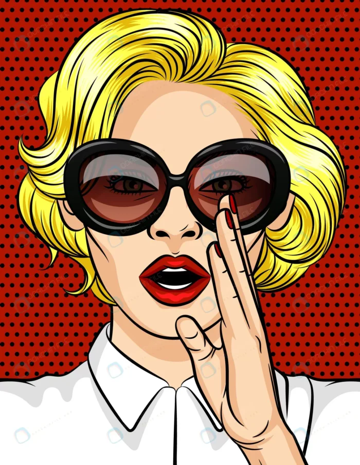 color vector illustration pop art style woman blo crcb513bd86 size6.41mb - title:وکتور خانم بلوند سبک پاپ آرت - اورچین فایل - format:EPS - وکتور - sku:crcb513bd86 - keywords: p_id:89875